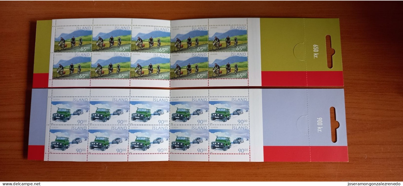 Islandia. Cat.ivert.carnet994/5.Europa.2004.XX. - Unused Stamps