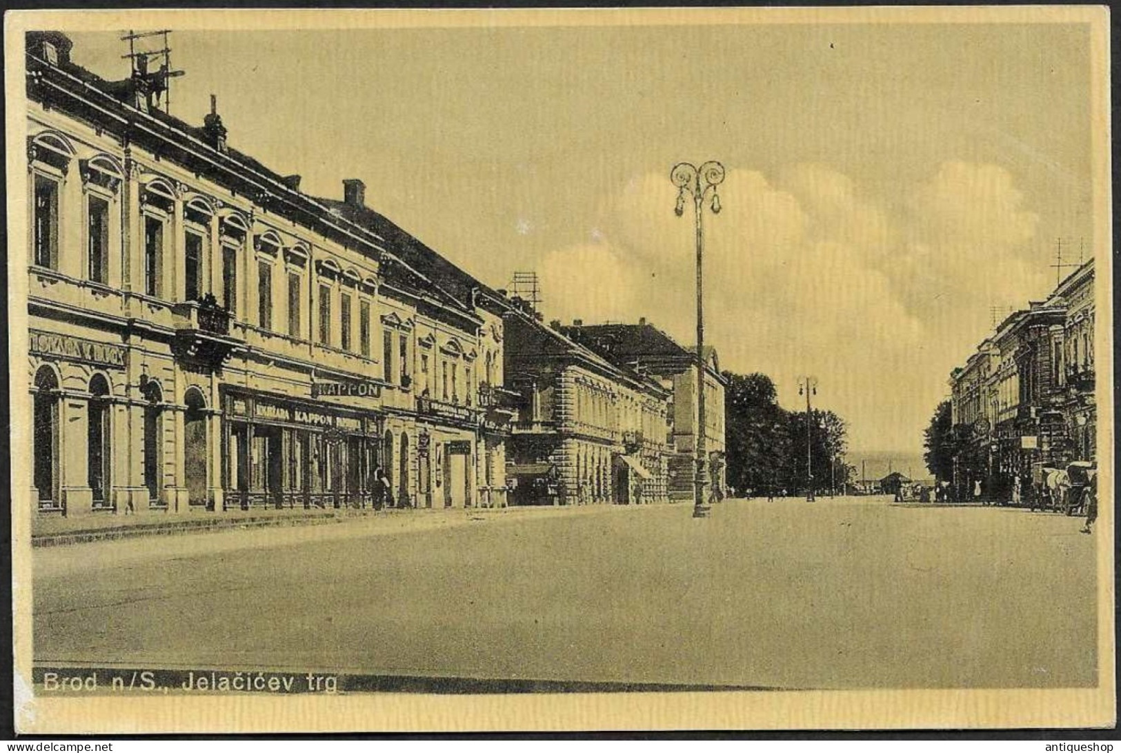 Croatia-----Slavonski Brod-----old Postcard - Croatia