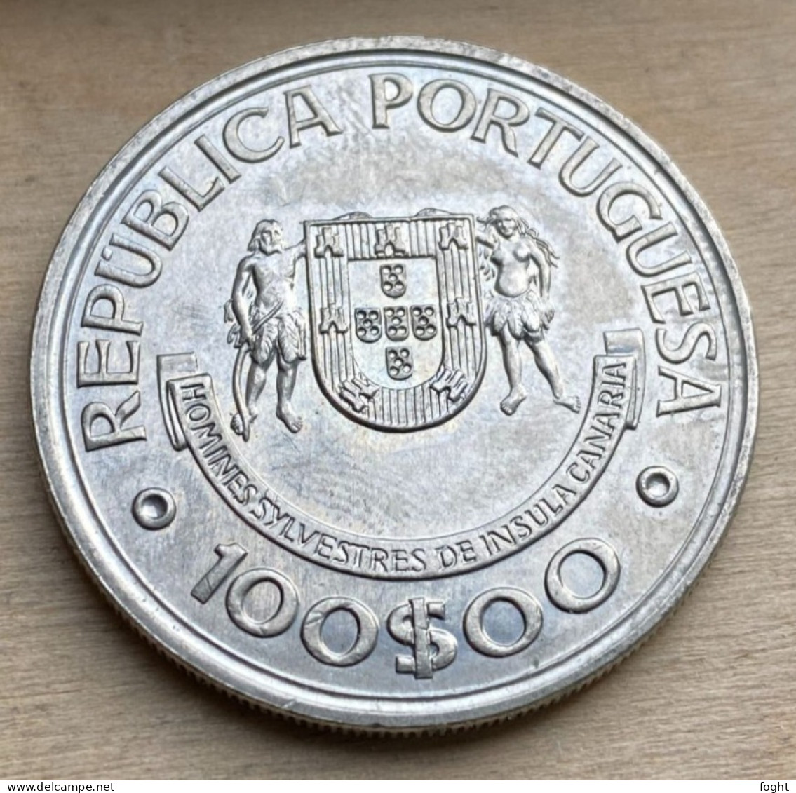 1989 Portugal Commemorative Con 100 Escudos,KM#646,7360K - Portugal