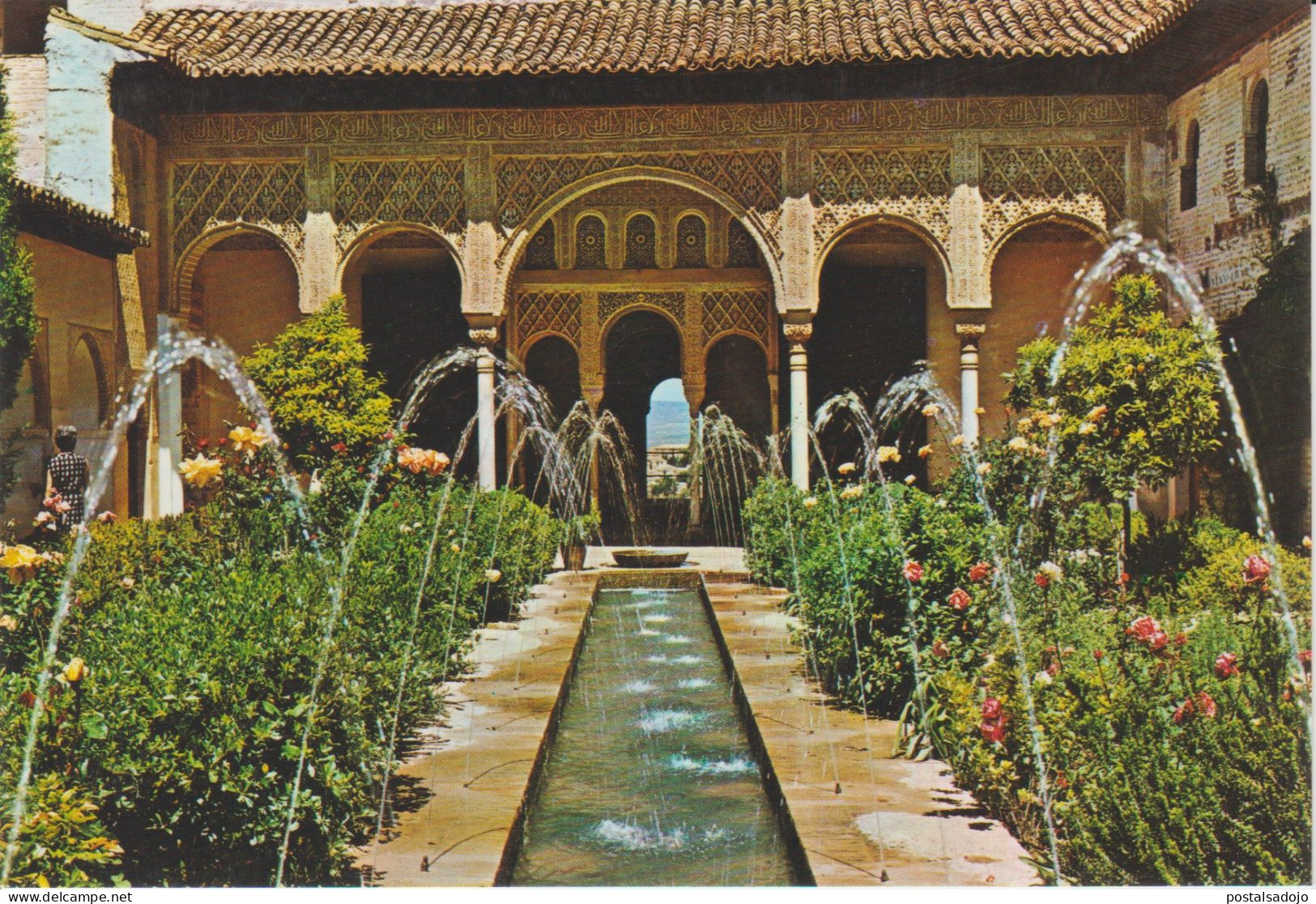 (GRD774) GRANADA. GENERALIFE. PATIO DE LA ALBERCA   ... UNUSED - Granada