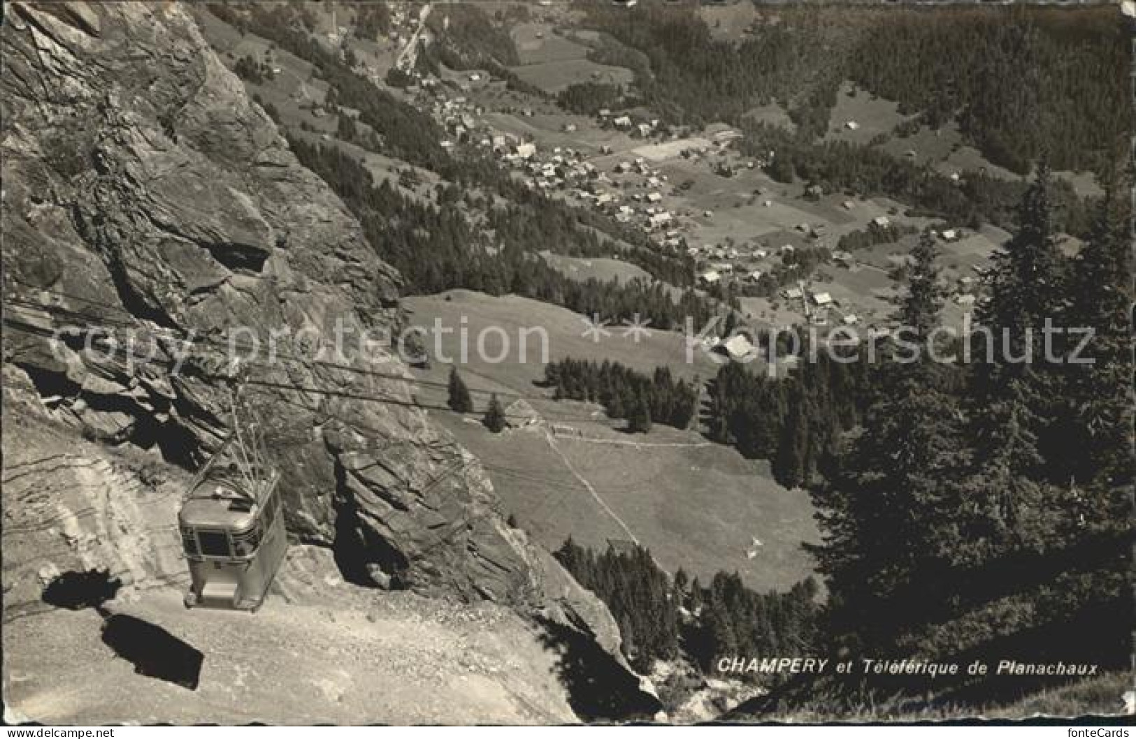 12336513 Champery Seilbahn Champery - Autres & Non Classés