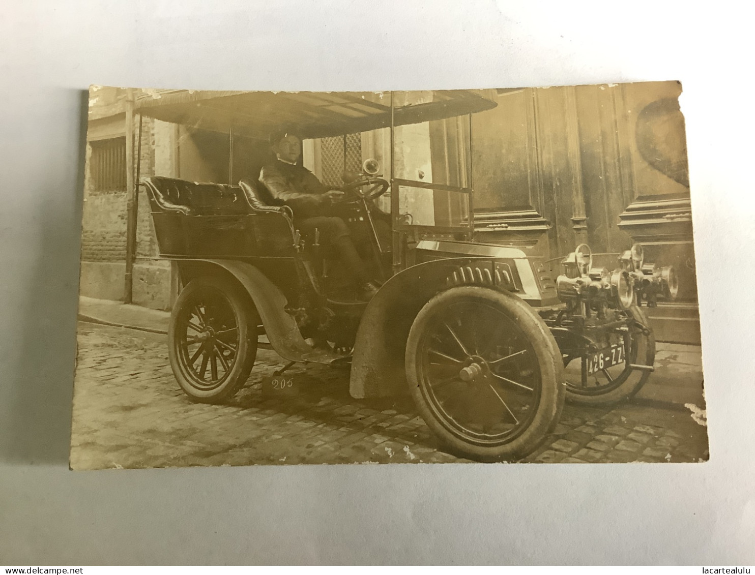 Automobile Voiture.carte Photo - Taxi & Carrozzelle