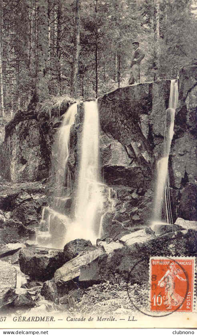 CPA - GERARDMER - CASCADE DE MERELLE - Gerardmer