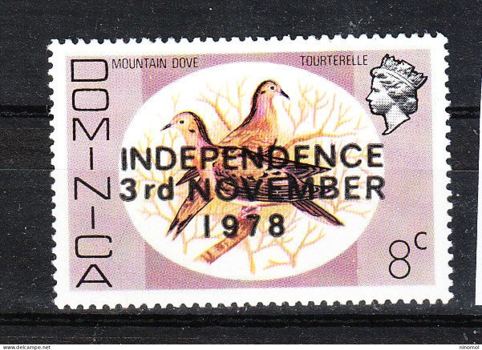 Dominica  - 1978. Coppia Di Tortore. Pair Of Turtle Doves. MNH - Palomas, Tórtolas