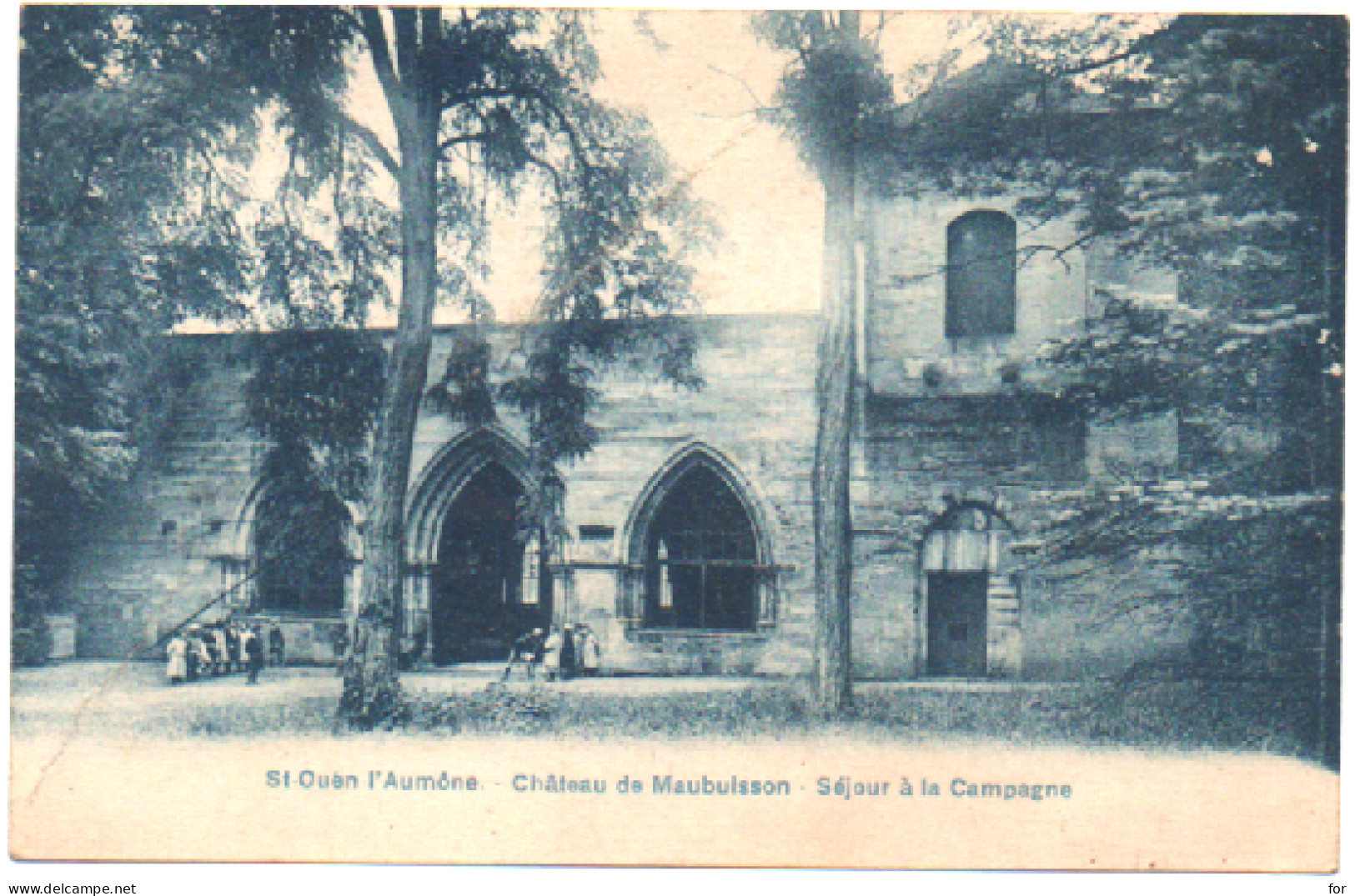 Val D'Oise : SAINT-OUEN-l' AUMÖNE : Château De Maubuisson - Séjour à La Campagne : Animée - Saint-Ouen-l'Aumône