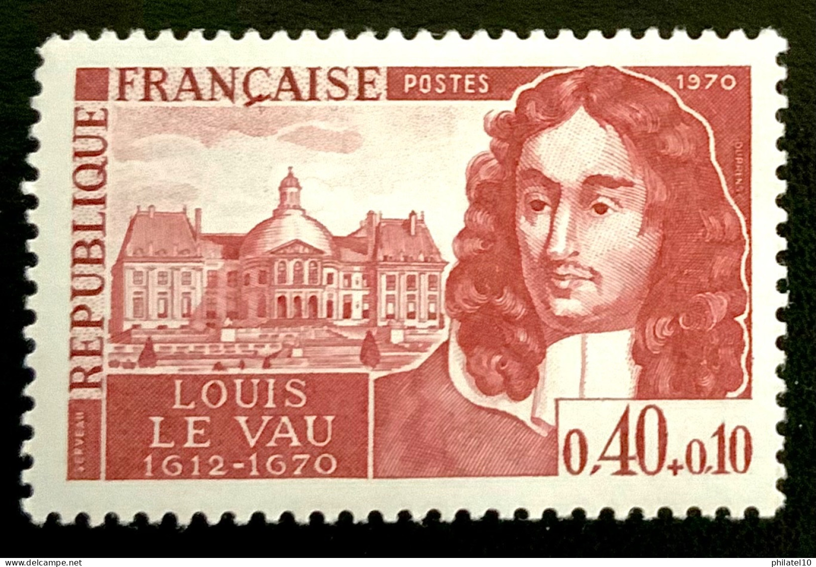 1970 FRANCE N 1623 LOUIS LE VAU - NEUF** - Neufs