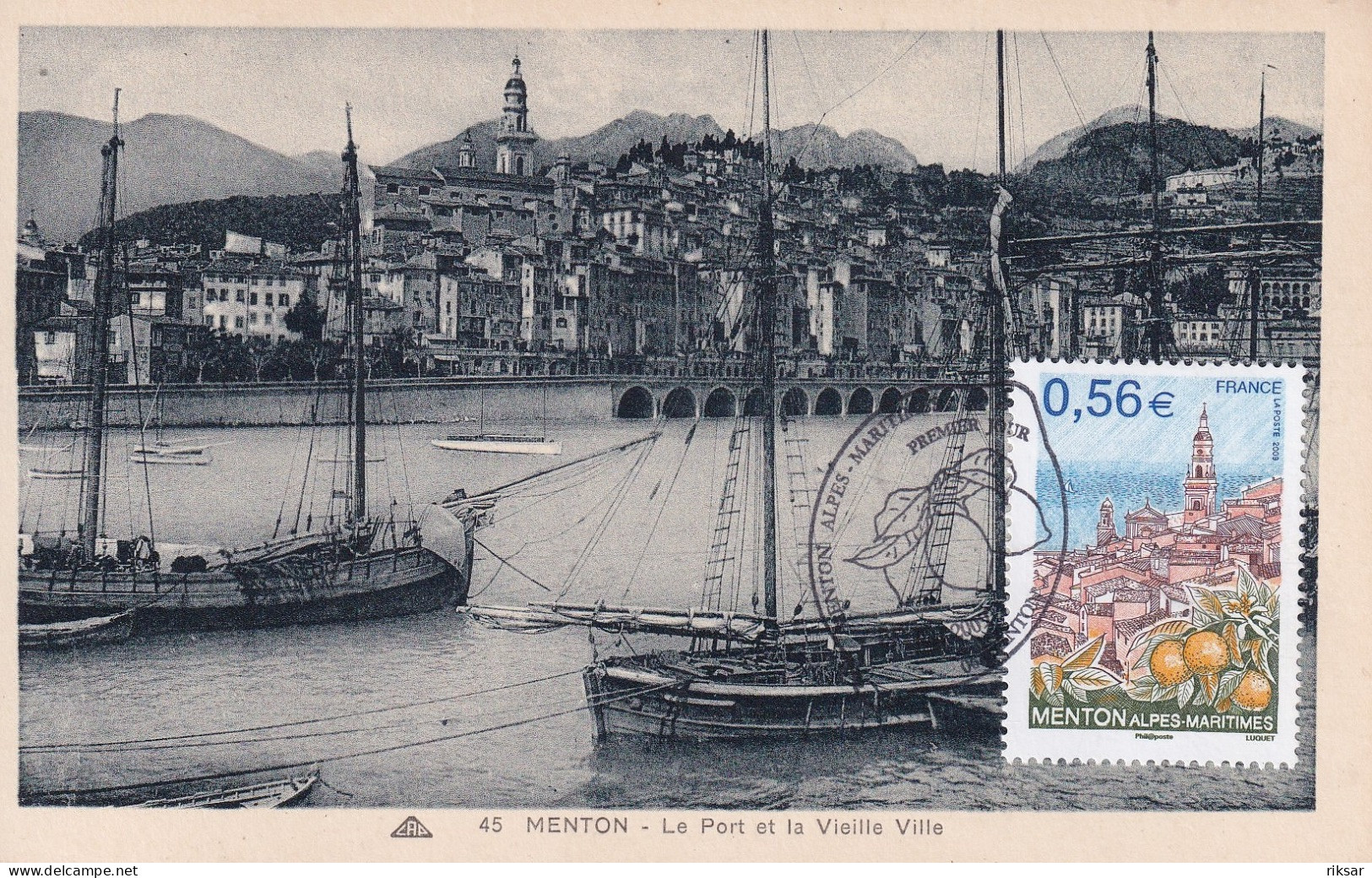 MENTON(CARTE MAXIMUM) - Menton