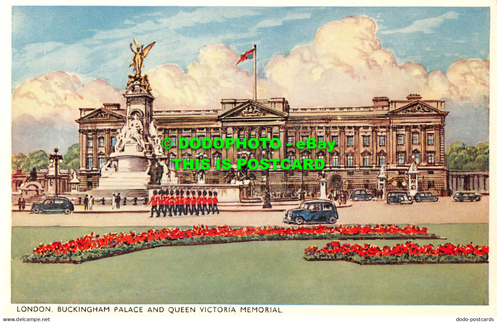 R550816 London. Buckingham Palace And Queen Victoria Memorial. Tokim - Other & Unclassified