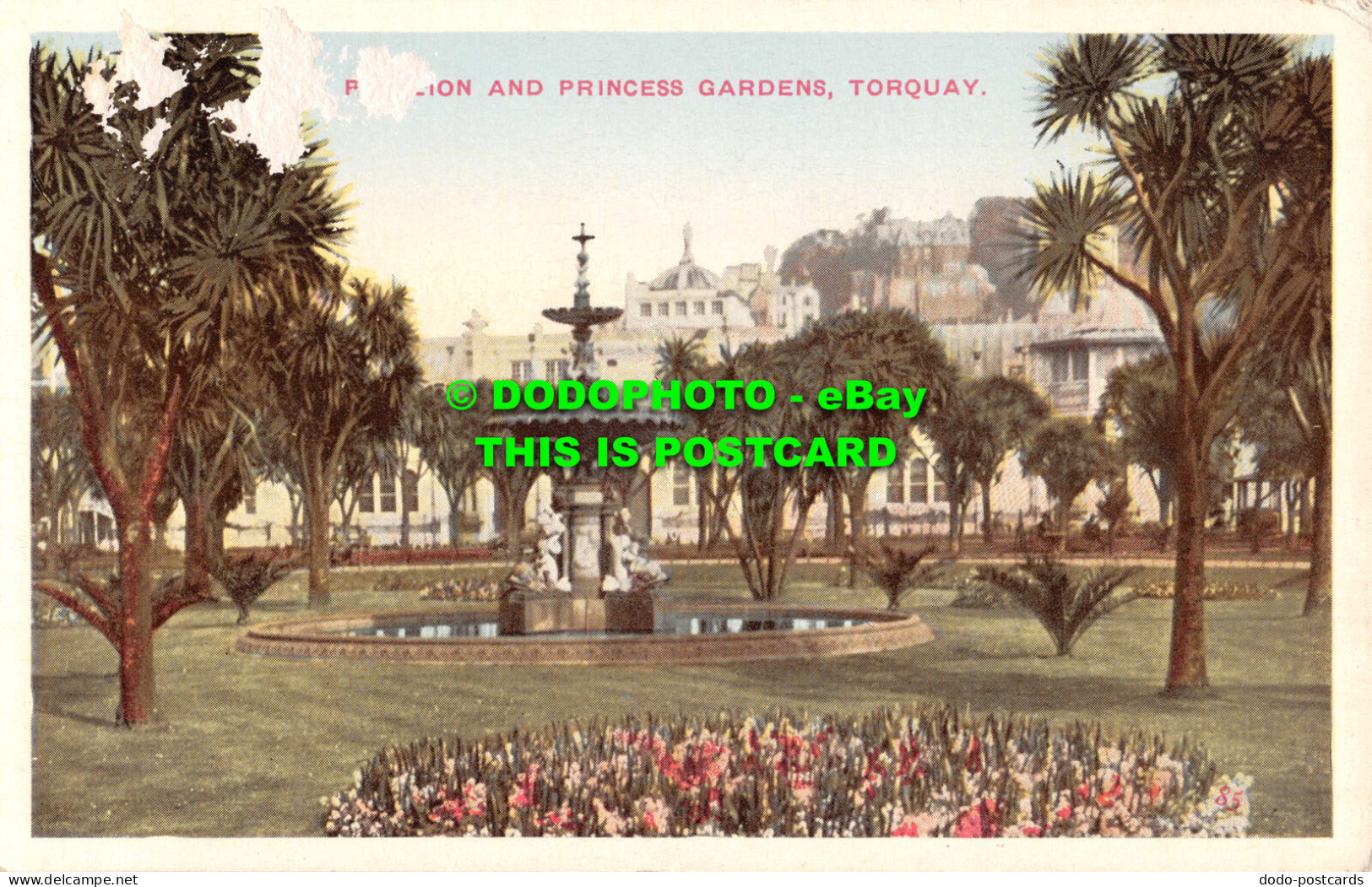 R550643 Torquay. Pavilion And Princess Gardens - World