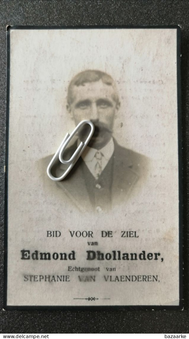 EDMOND DHOLLANDER ° BOUCHAUTE 1870 + 1926 / STEPHANIE VAN VLAENDEREN - Devotion Images