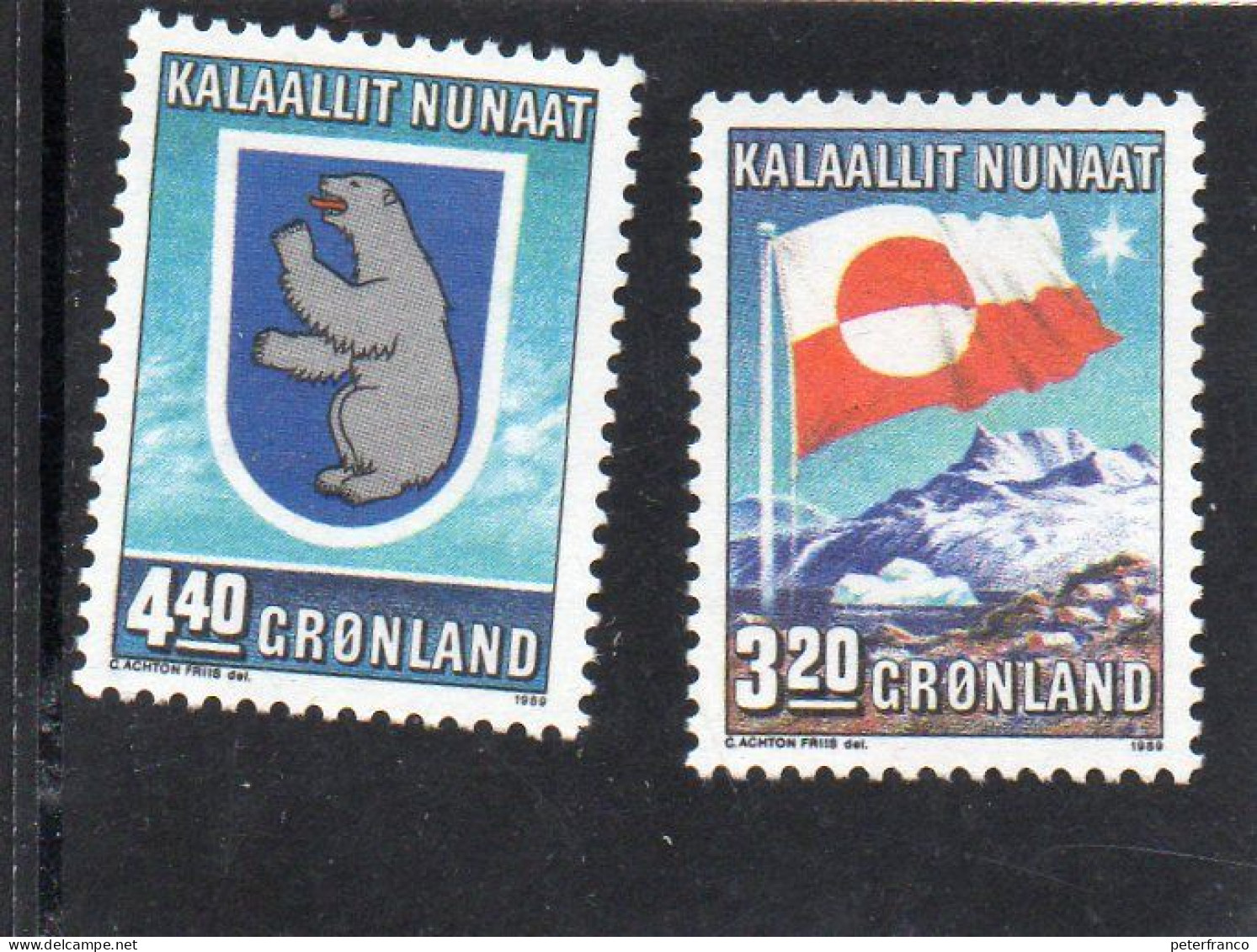 1989 Groenlandia - Autogoverno - Unused Stamps