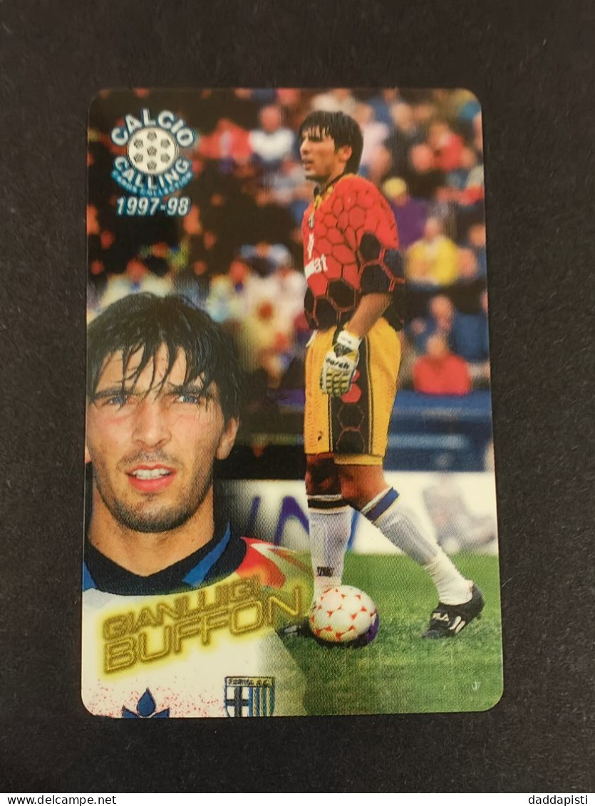 Panini Calcio Calling 1997/98 - Scheda Telefonica Nuova -  12/56 - Gianluigi Buffon - Sport