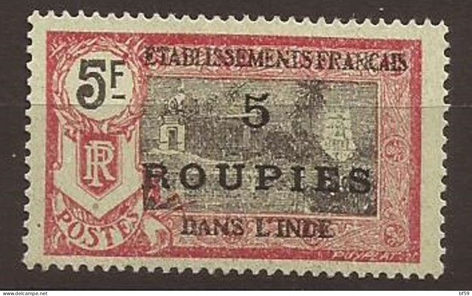 INDE - 1923/26 - N° 78 NEUF XX MNH (signé) - Ongebruikt