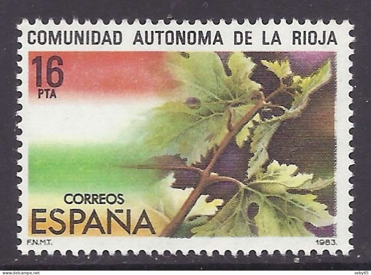 Spain 1983 - Estatutos De Autonomías, Comunitat De La Rioja, Emblem - MNH - Nuevos