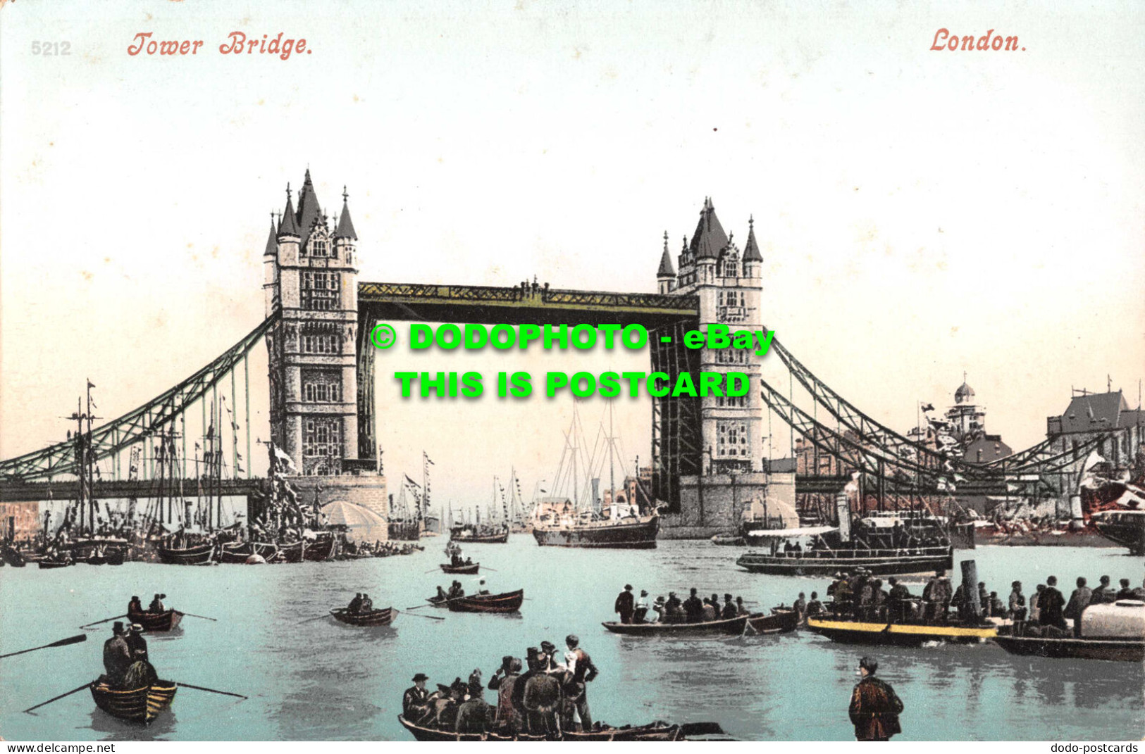 R550838 London. Tower Bridge. Postcard - Autres & Non Classés