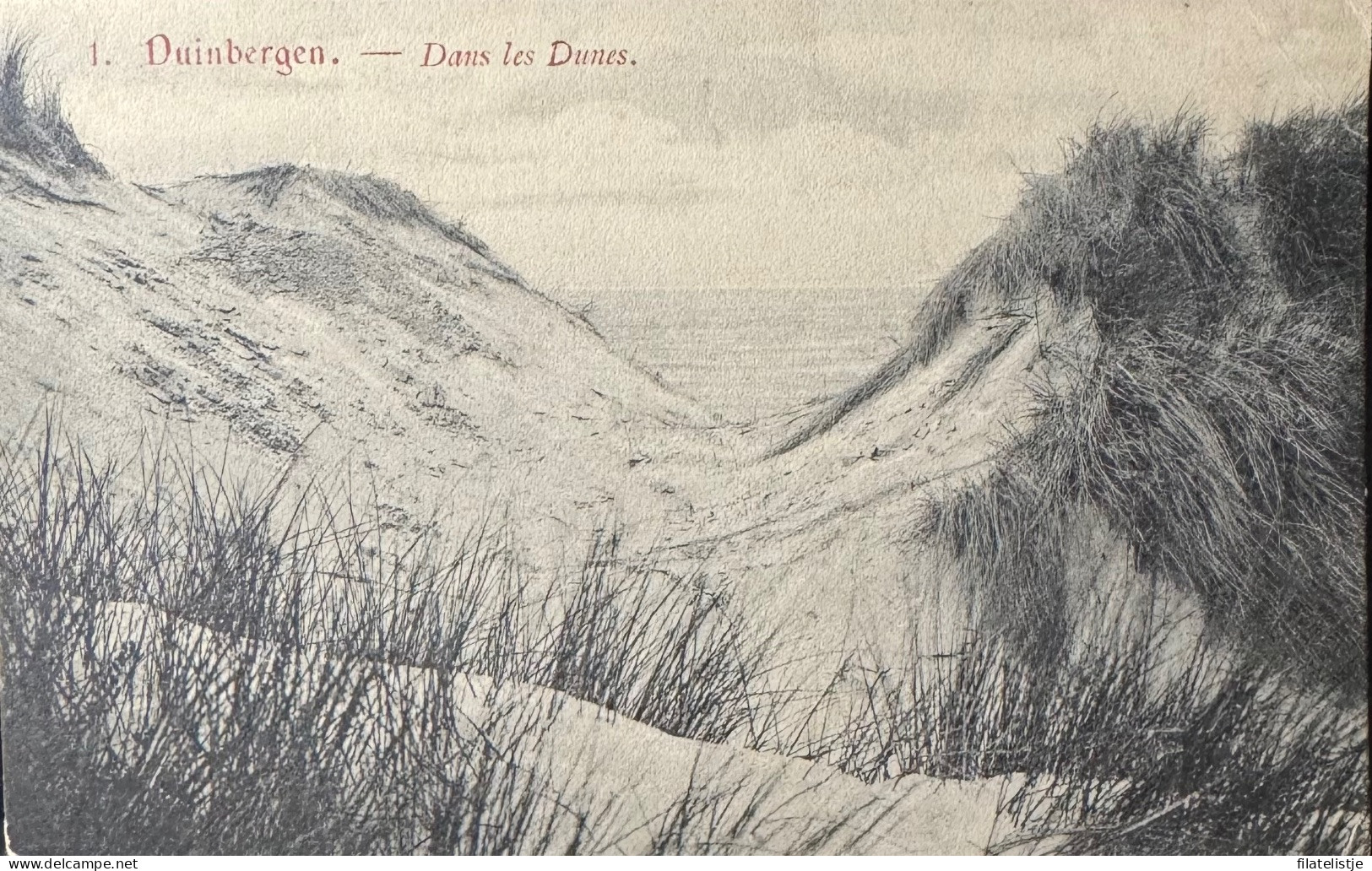 Duinbergen  Dans Les Dunes - Heist