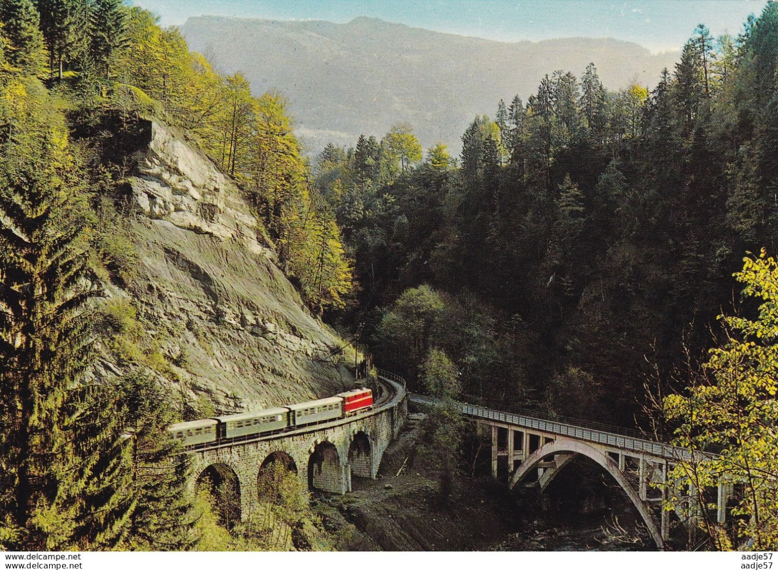 Austria Oostenrijk Bregenzenwälder-Bahn - Trains