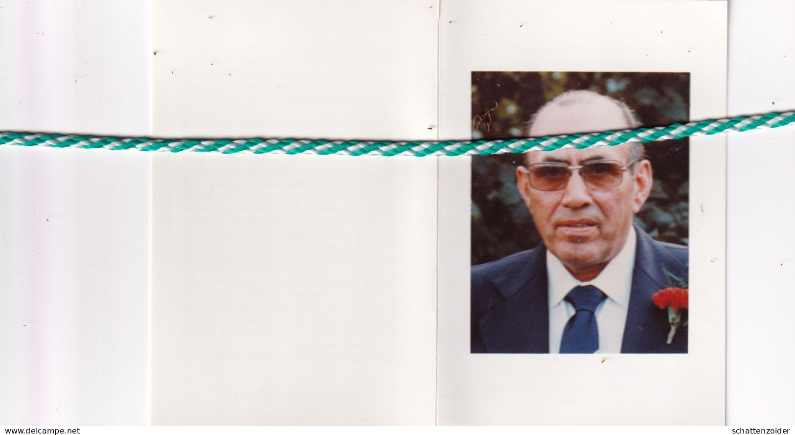 René Moens-Wulgaert, Ertvelde 1912, 1997. Oud-strijder 40-45. Foto - Obituary Notices
