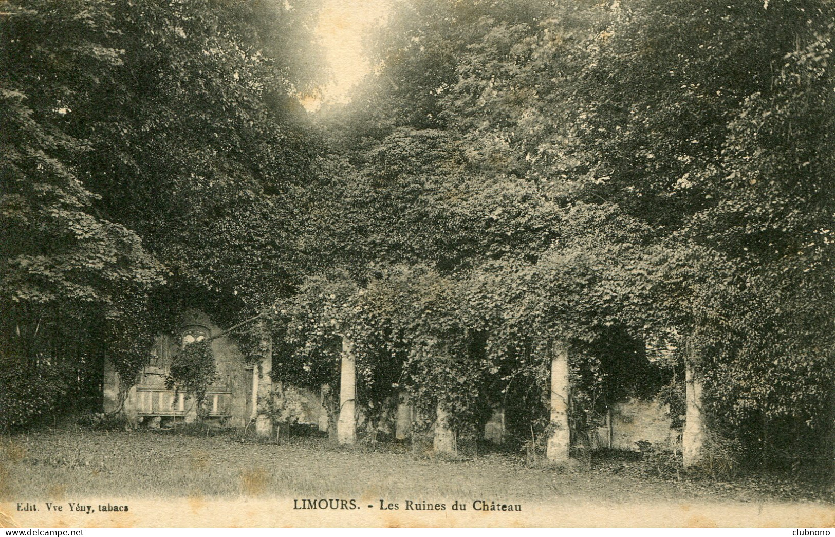 CPA - LIMOURS - LES RUINES DU CHATEAU - Limours