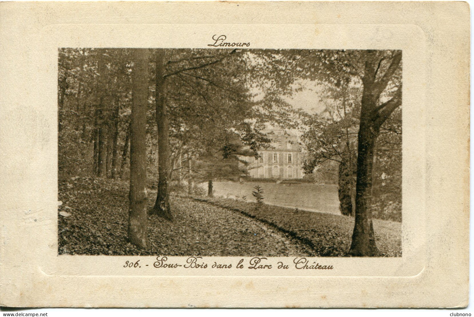 CPA - LIMOURS -  SOUS-BOIS DANS LE PARC DU CHATEAU - Limours