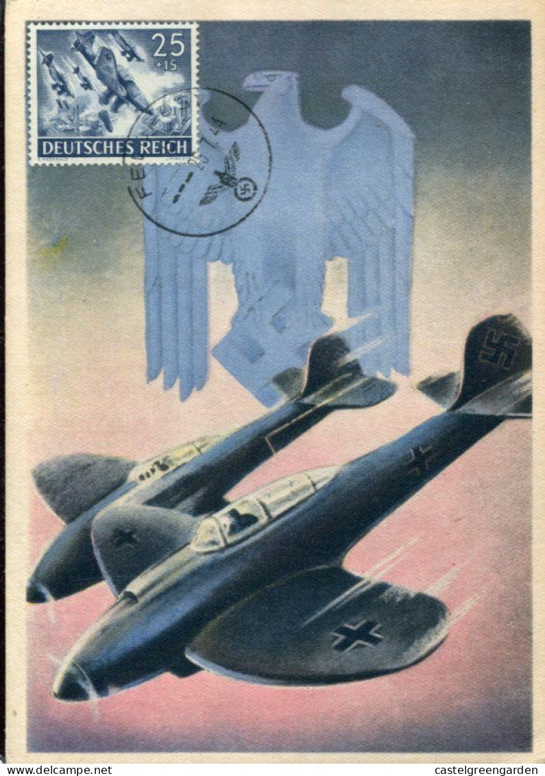 X0295 Germany Reich,maximum 26.7.1944 Feldpost,Stuka Junkers Ju 87  Mi-839, Airplane Stukas - Covers & Documents