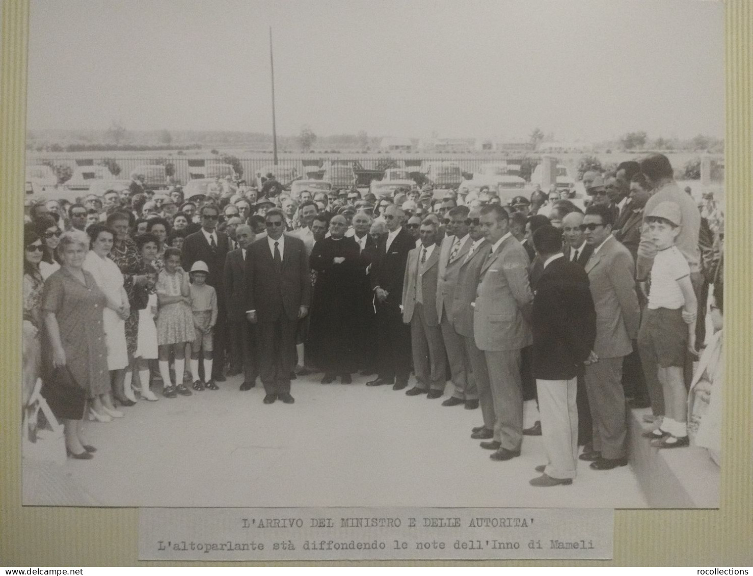 Foto Album Inaugurazione Latteria Agricola MARMIROLO (Mantova). Ministro Agricoltura Natali 13 Giugno 1971. - Europa