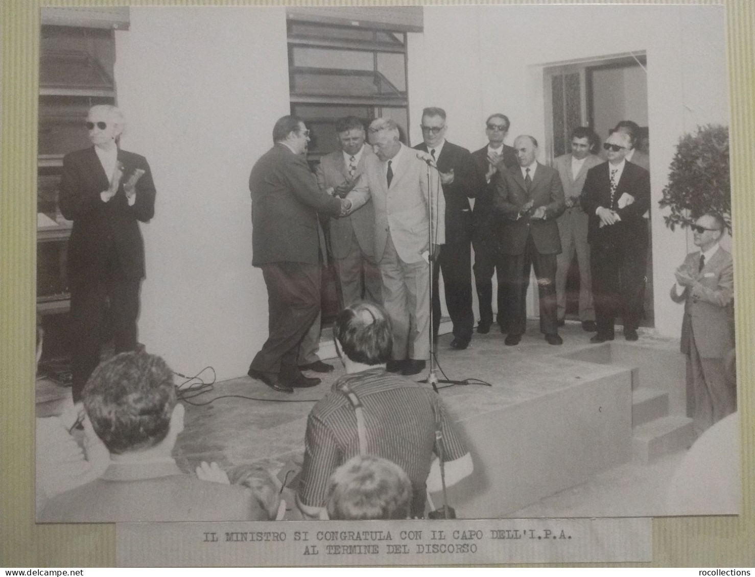 Foto Album Inaugurazione Latteria Agricola MARMIROLO (Mantova). Ministro Agricoltura Natali 13 Giugno 1971.