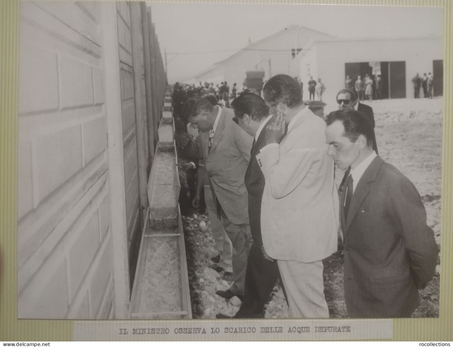 Foto Album Inaugurazione Latteria Agricola MARMIROLO (Mantova). Ministro Agricoltura Natali 13 Giugno 1971.