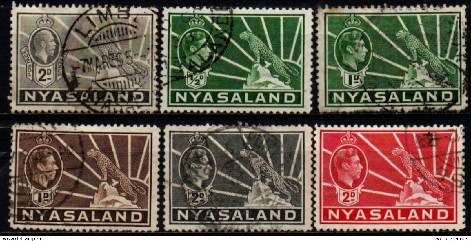 NYASSALAND LOT O - Nyasaland (1907-1953)
