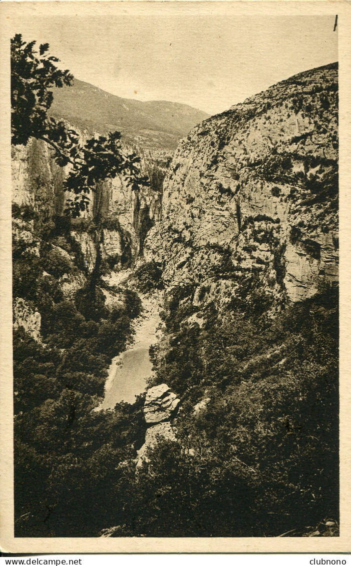 CPA -  GRAND CANYON DU VERDON - PAS D'ISSANE ET DE L'ESTELLIER - Sonstige & Ohne Zuordnung