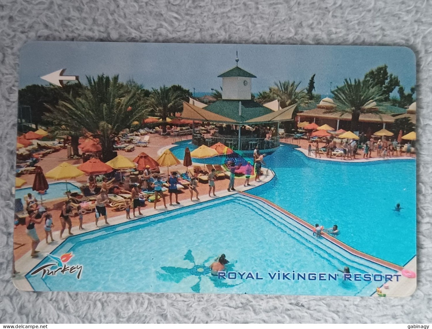 HOTEL KEYS - 2556 - TURKEY - ROYAL VIKINGEN RESORT - Cartas De Hotels