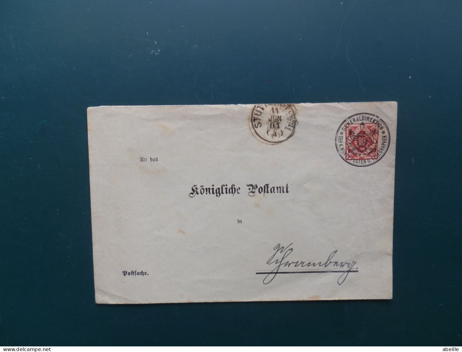 GROOT FORMAAT  LOT6/    ENVELOPPE 1901 - Postal  Stationery