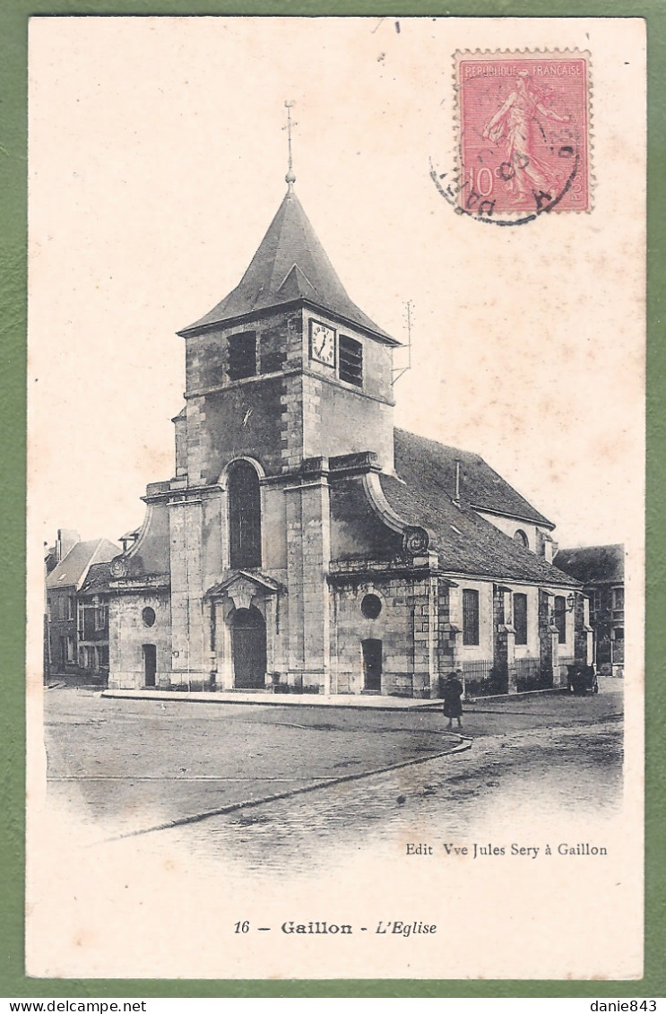 CPA  - EURE - GAILLON - L'ÉGLISE - Sonstige & Ohne Zuordnung