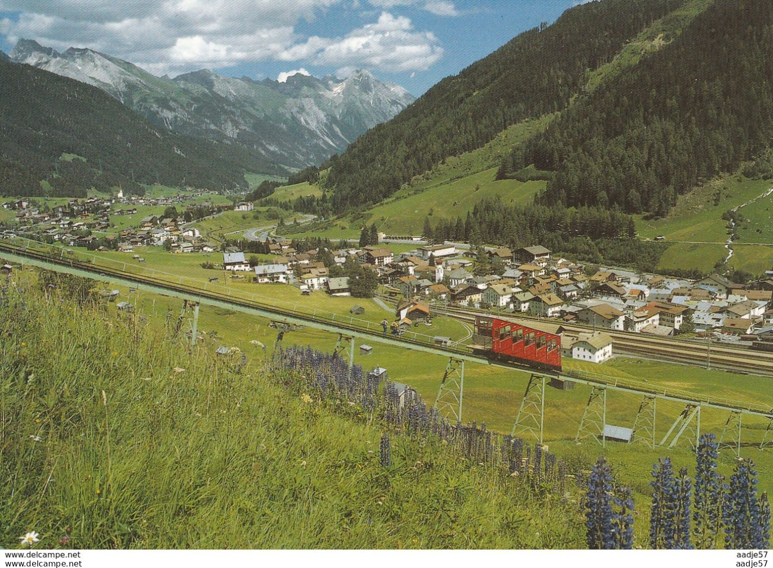 Austria Oostenrijk Arlberg Jandaharbahn - Treinen