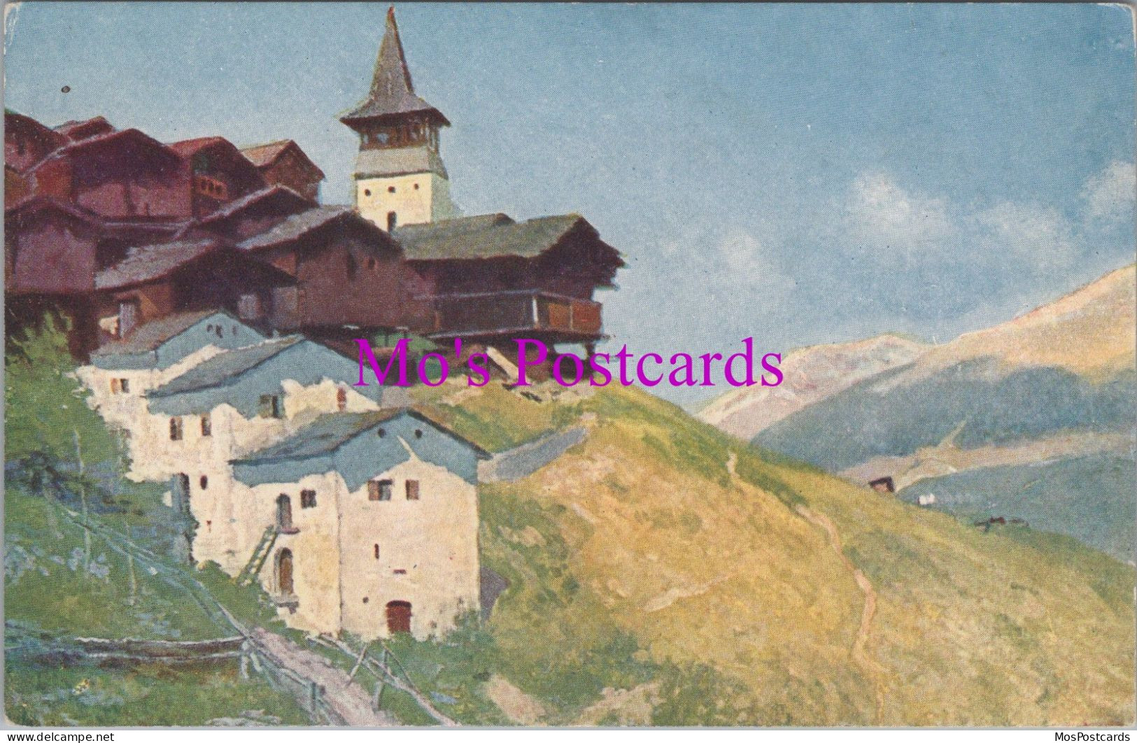 Art Postcard - Dans La Montagne, Artist F.Portier  DZ281 - Peintures & Tableaux