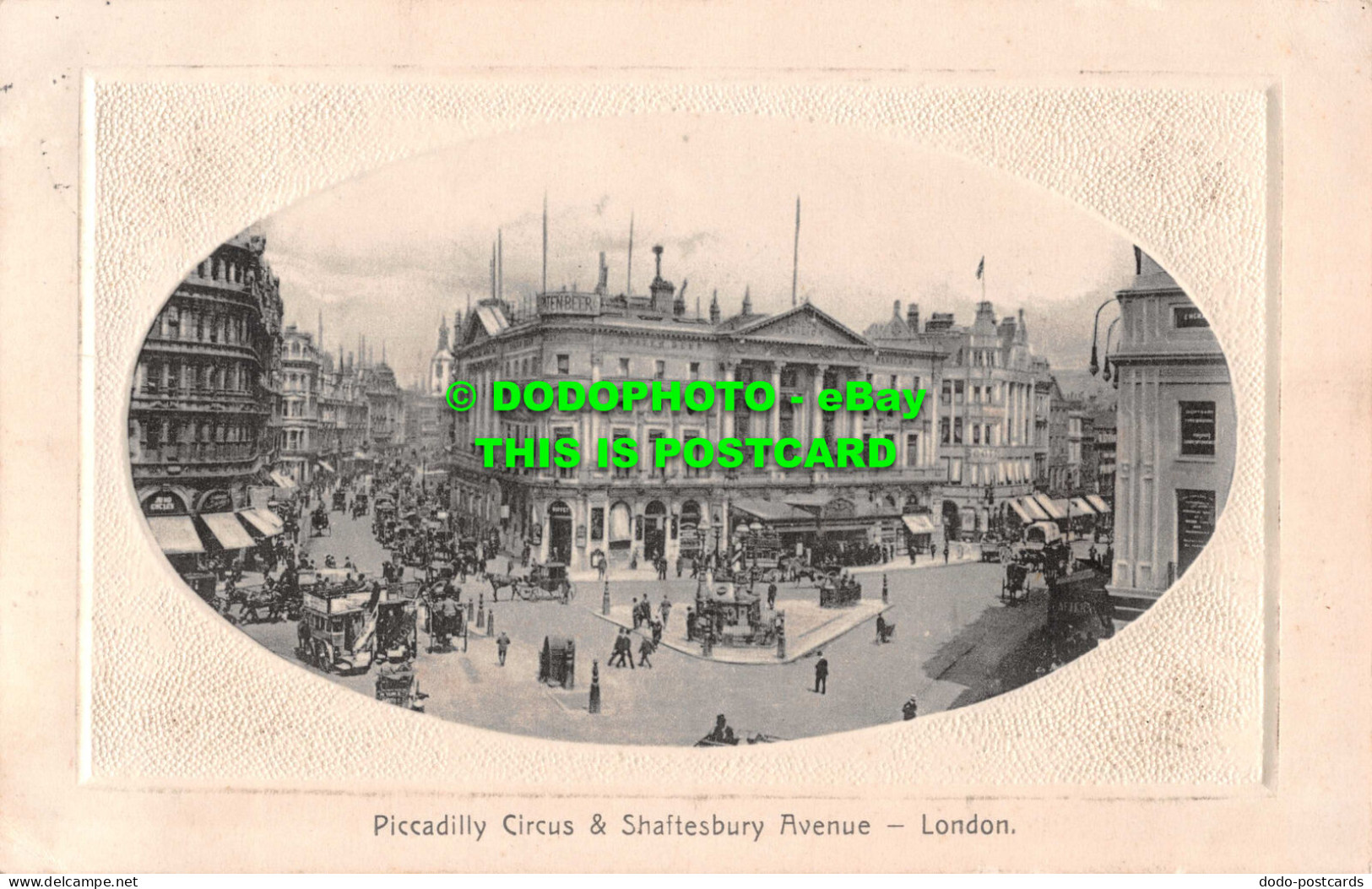 R550915 London. Piccadilly Circus And Shaftesbury Avenue. H. Vertigen. 1910 - Autres & Non Classés