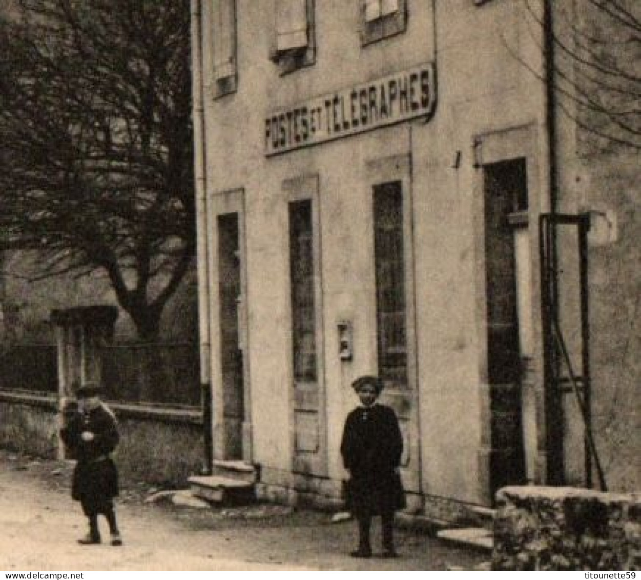 11- PADERN  (AUDE) - RUE De La MAIRIE Postes Et Télégrahes - Editeur BERDAGUE C Et J- écrite- 1913 - Other & Unclassified