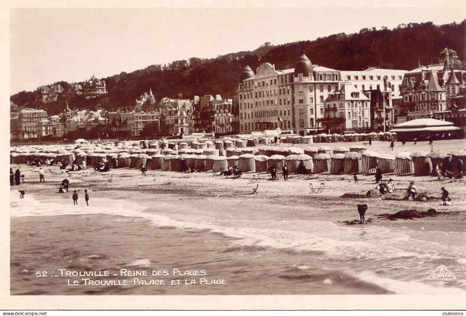 CPSM - TROUVILLE - REINE DES PLAGE (BEAU CLICHE) - Trouville