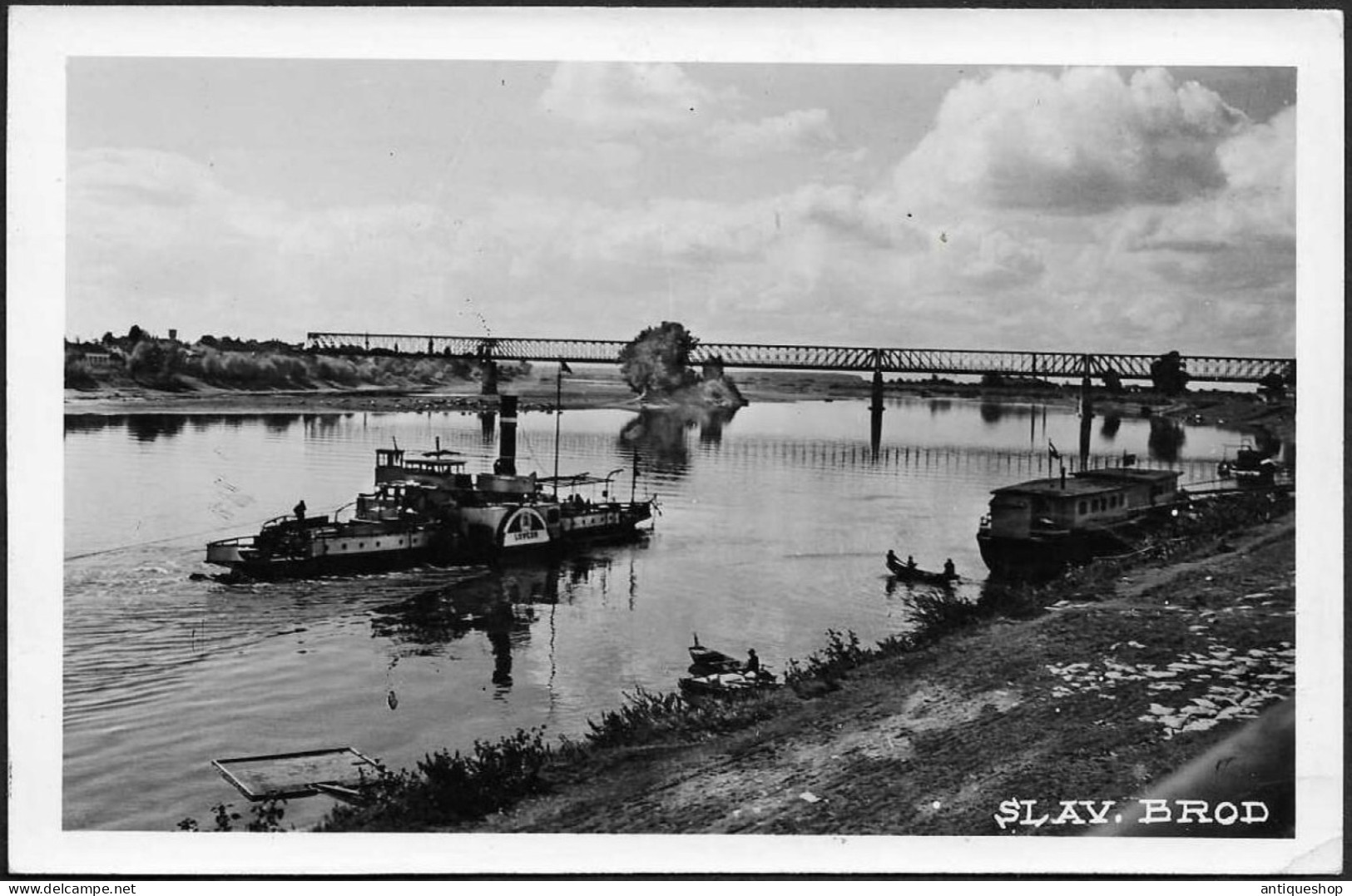 Croatia-----Slavonski Brod-----old Postcard - Croatia