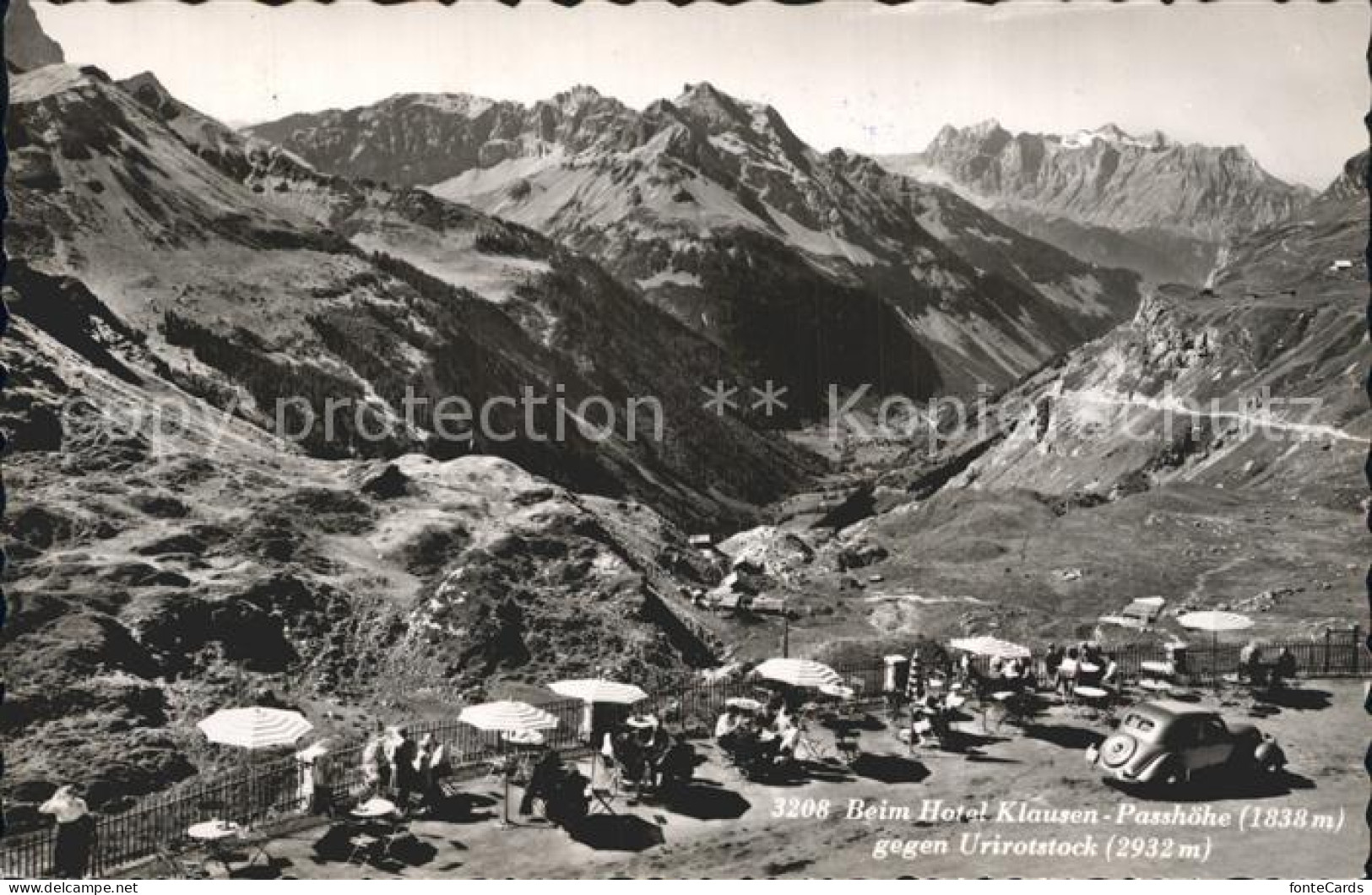 12335410 Klausenpasshoehe Hotel Gegen Urirotstock Scheerhorn - Sonstige & Ohne Zuordnung