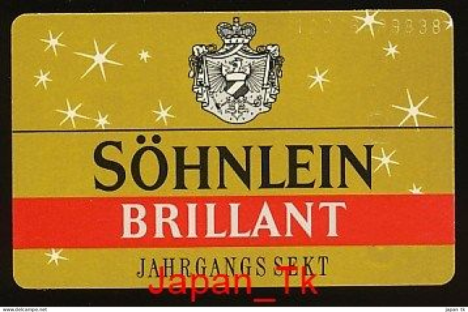 GERMANY K 106  92  Söhnlein Brillant - Aufl  7 000 - Siehe Scan - K-Series : Série Clients