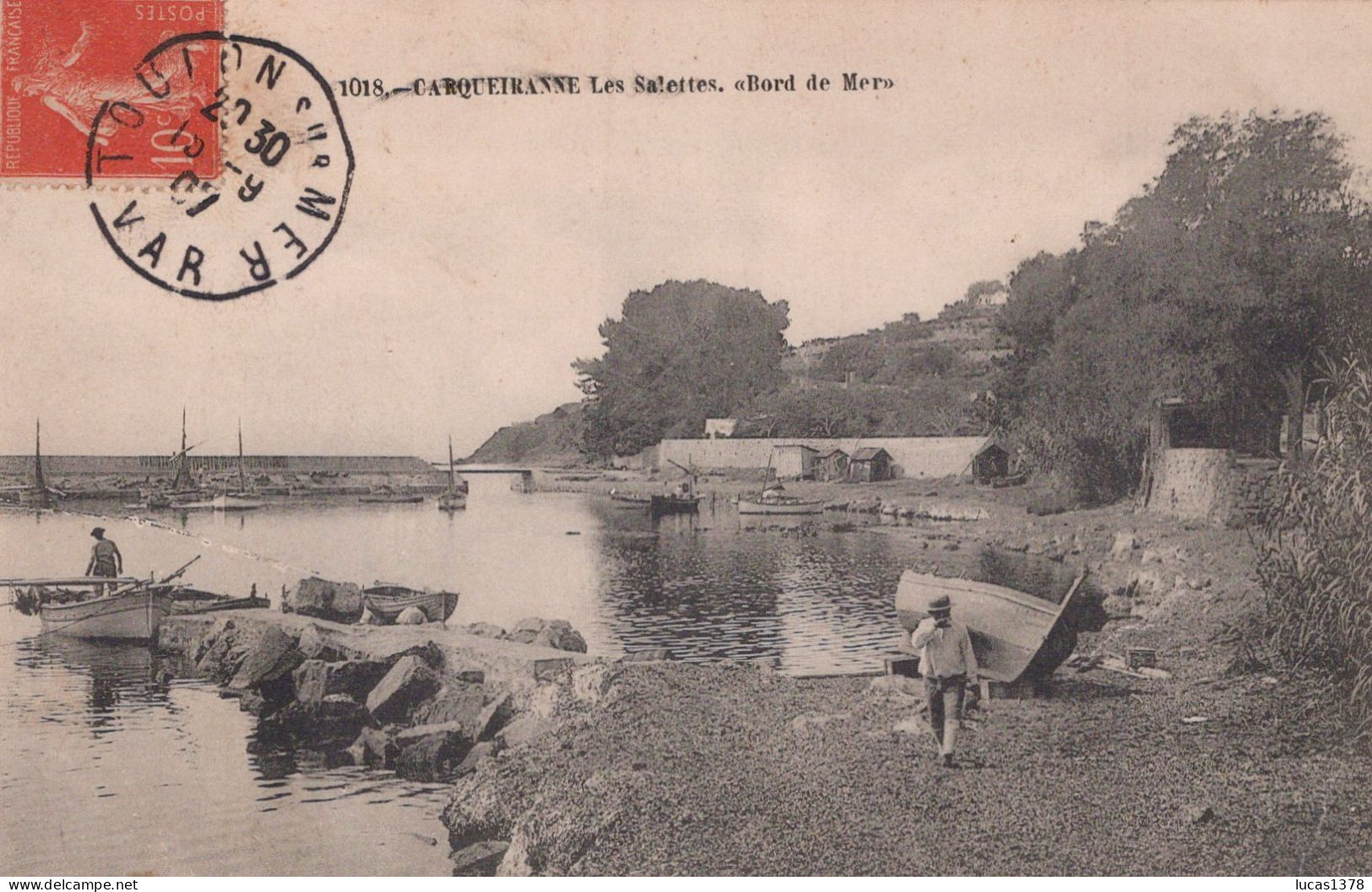 83 /  CARQUEIRANNE / LES SALETTES / BORD DE MER - Carqueiranne