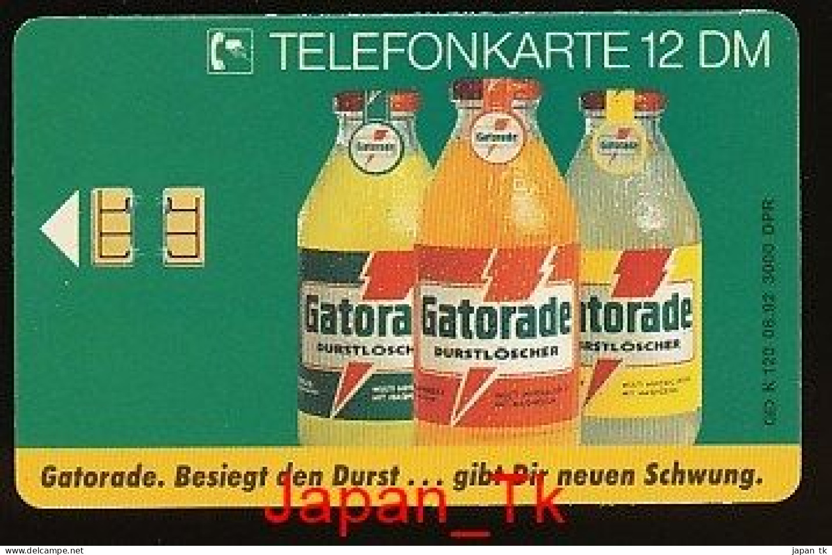GERMANY K 120  92  Gatorade - Aufl  3 000 - Siehe Scan - K-Series : Serie Clientes