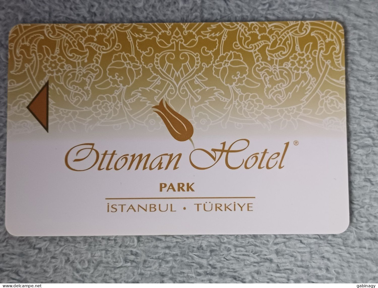 HOTEL KEYS - 2560 - TURKEY - OTTOMAN HOTEL ISTANBUL - Cartas De Hotels