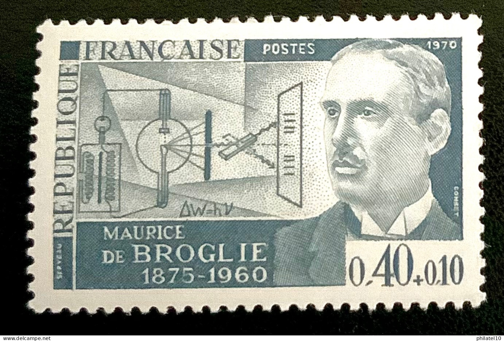 1970 FRANCE N 1627 MAURICE DE BROGLIE - NEUF** - Unused Stamps