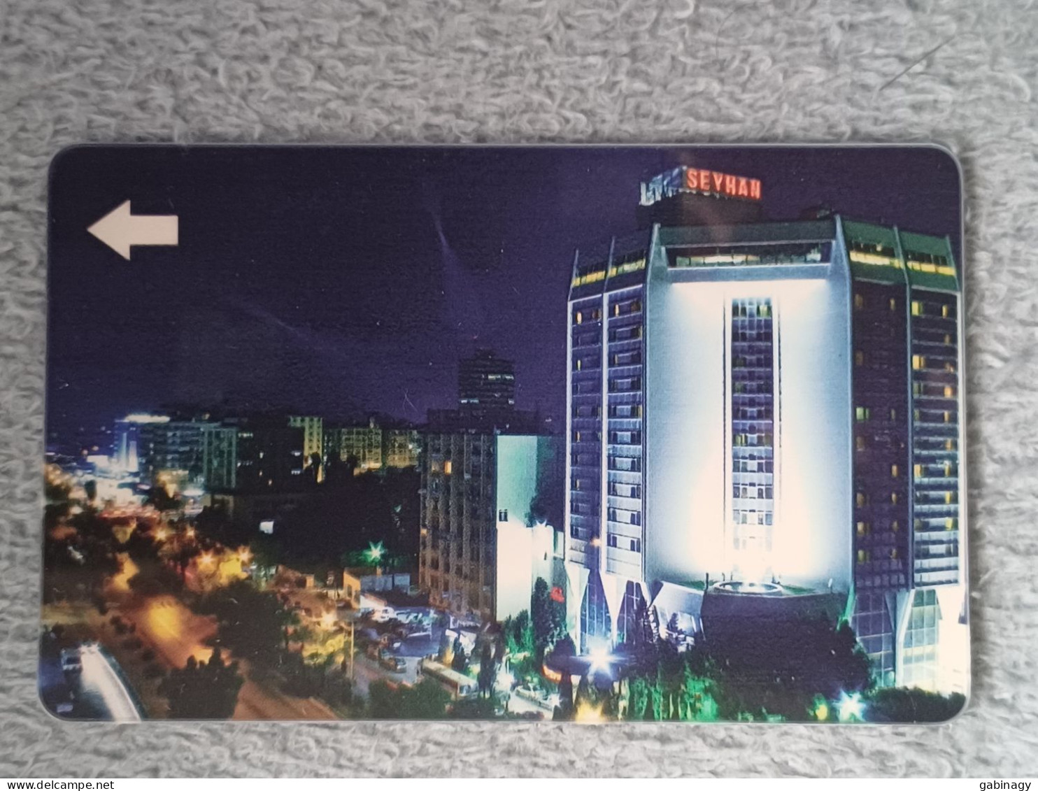 HOTEL KEYS - 2561 - TURKEY - HOTEL SEYHAN ADANA - Cartas De Hotels