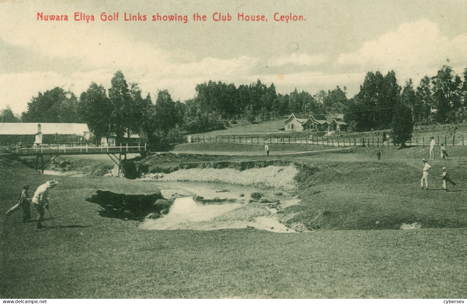 Ceylon - Nuwara Eliya Golf Links The Club House - Sri Lanka (Ceylon)