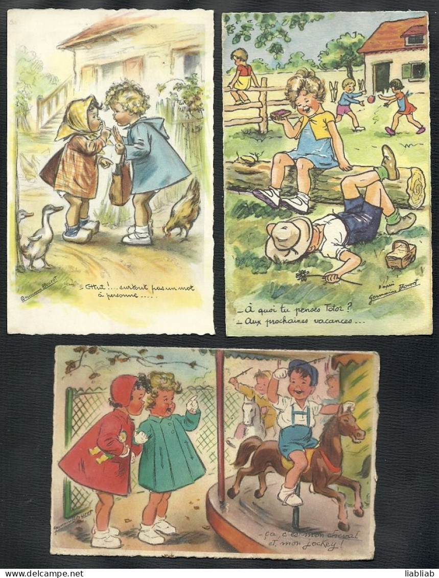 GERMAINE BOURET  = 6 CARTES POSTALES - Bouret, Germaine