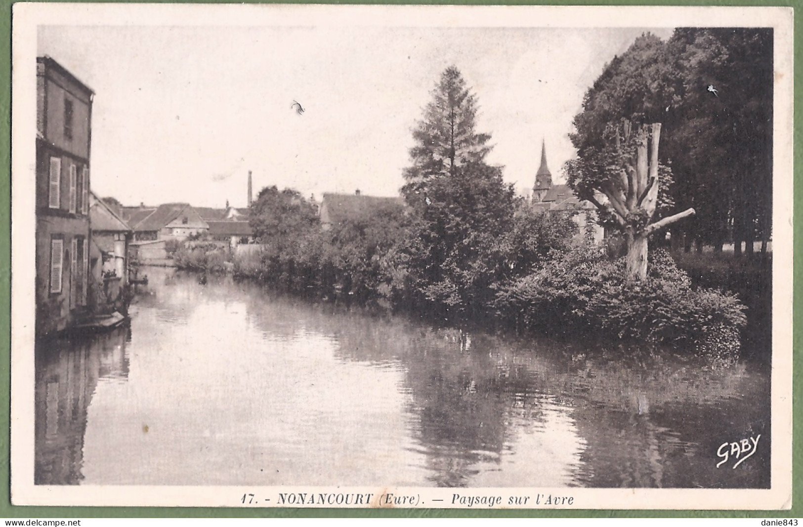 CPA  - EURE - NONANCOURT - PAYSAGE DE L'AVRE - Sonstige & Ohne Zuordnung