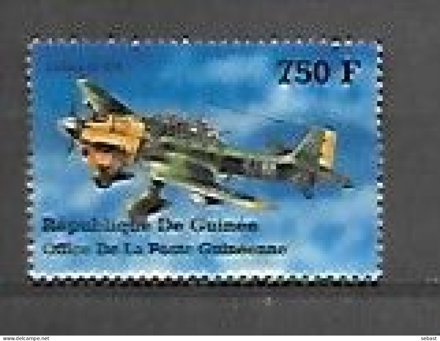 TIMBRE OBLITERE DE GUINEE DE 2002 N° MICHEL 3687 - Guinea (1958-...)